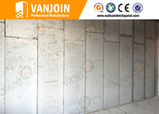 China 100% Non Asbestos EPS Cement Sandwich Panel , Lightweight Composite Panels supplier