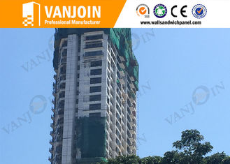 China Construction EPS Cement Sandwich Panel / Flame Retardant Foam Building Panels supplier