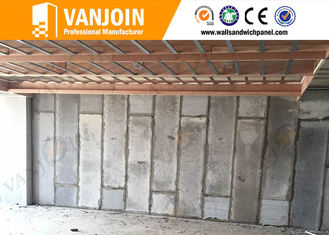 China Non Asbestos Sandwich Wall Panels , Interior Wall Partition Panel supplier
