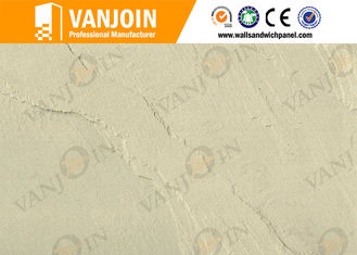 China Customized soundproof Clay Wall Tile , Flame Retardant Slate Stone Tile Plant fiber Material supplier