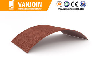China Breathable Decoration Flexible Wall Tiles Leather Surface For Living Room supplier