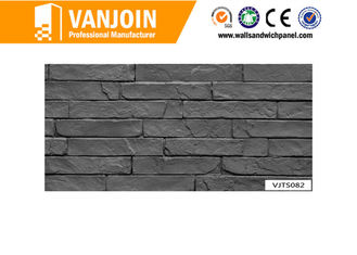 China Semi - polished Flexible 3d Ceramic Wall Tile Light Clay Exterior Building Material supplier
