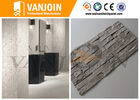 A level Lightweight Interior Wall Cladding Flexible Ceramic Tile Excellent Fireproof Inflaming Retarding