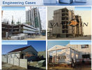 China Lightweight Quick heat insulation sandwich panel Construction Prefab House factory