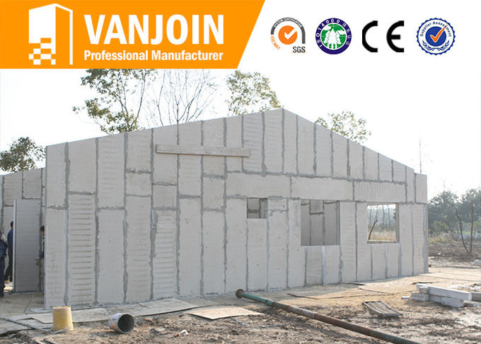 Anti - quake sandwich wall panels 150mm thickness eps cement composite panels
