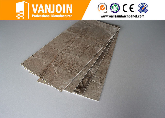 Anti - Fungal Waterproof Clay Wall Cladding , Decorative Wall Panels Light Weight