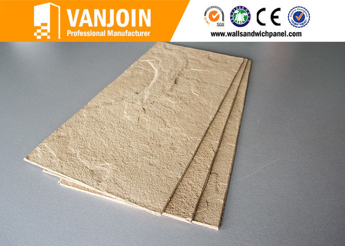 Natural Decorative Stone Tiles Anti crack Flexible Modified Clay Soft Tiles