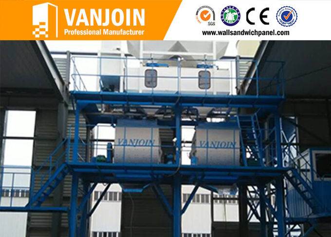 Construction EPS Sandwich Panel Machine / Panel Machine With Boiler System