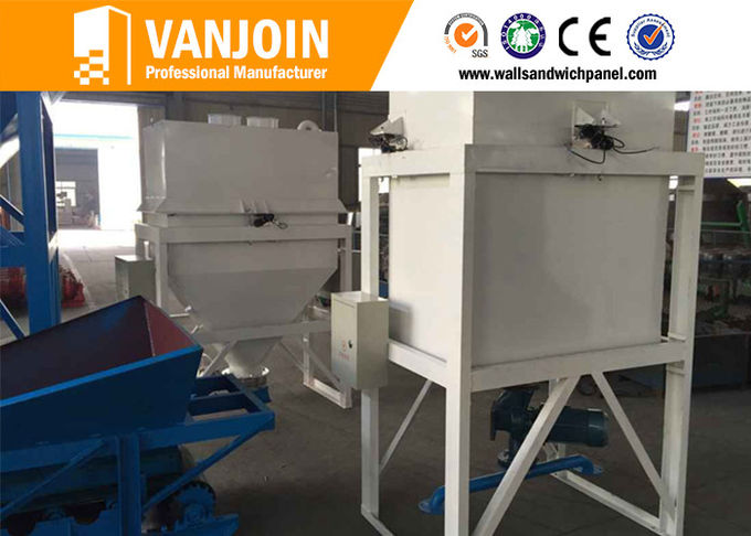 Annual High Output Lightweight Wall Panel Machine With Vertical Mould Car