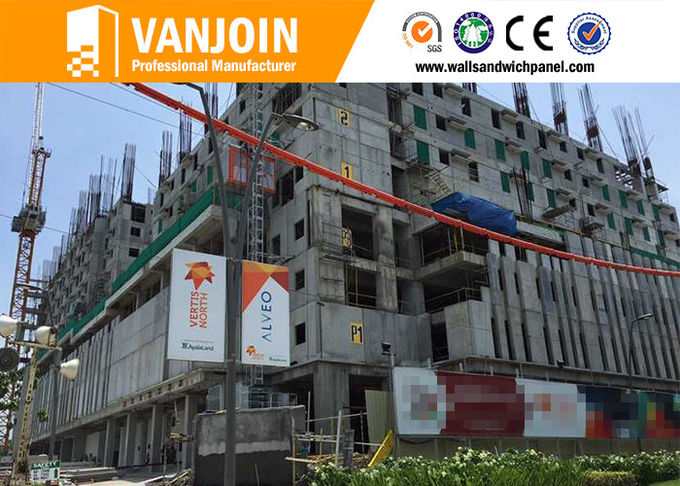Building Lightweight EPS Pracast Concrete Wall Panels Damp proof