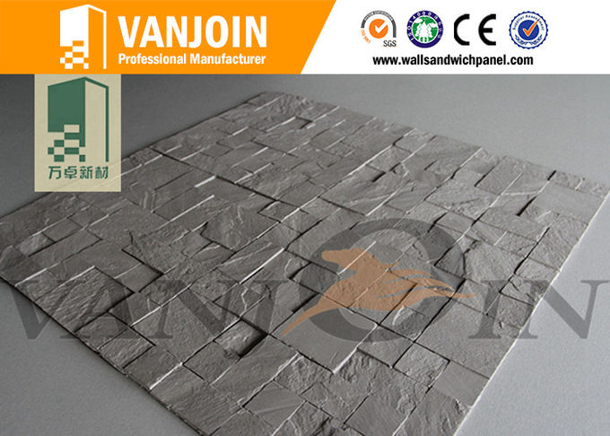 Exterior Wall Flexible Ceramic Tile Long Uselife / Soft Brick Wall Panels
