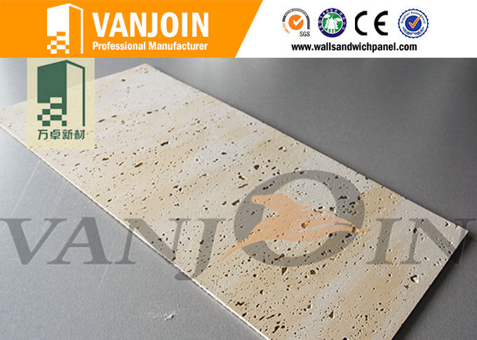 Low Carbon Anti Seismic Soft Ceramic Tiles With Clay Material , Stone Facing