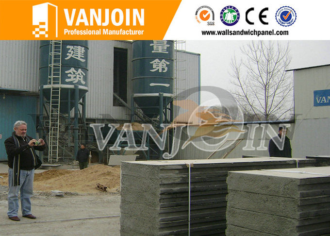 100mm Exterior Wall  Eps Cement Sandwich Wall Panels With Calcium Silicate Board