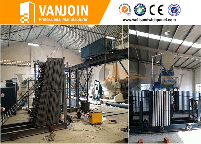 High Efficiency Automatic Building Material Making Machinery For Concrete Wall Panel