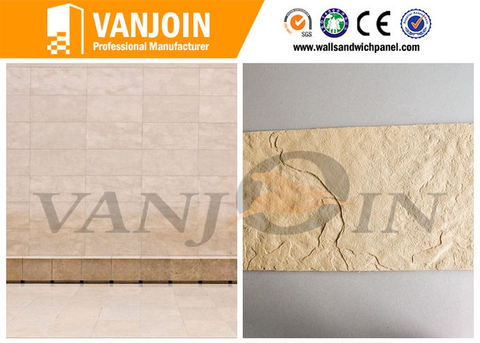 Weatherproof Anti Aging Decorative Stone Tiles Anti Cracking Flexible Soft Wall Tile