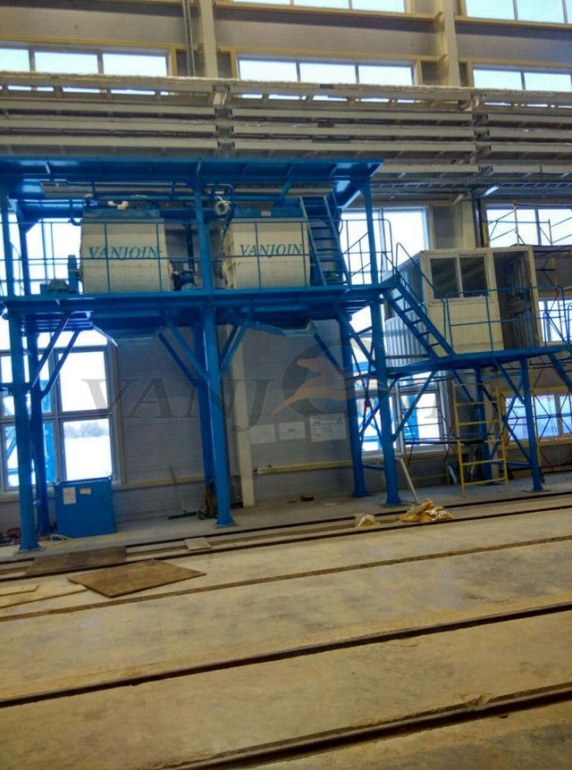 High Output Eps Continuous Sandwich Panel Production Line For Precast Wall Panel