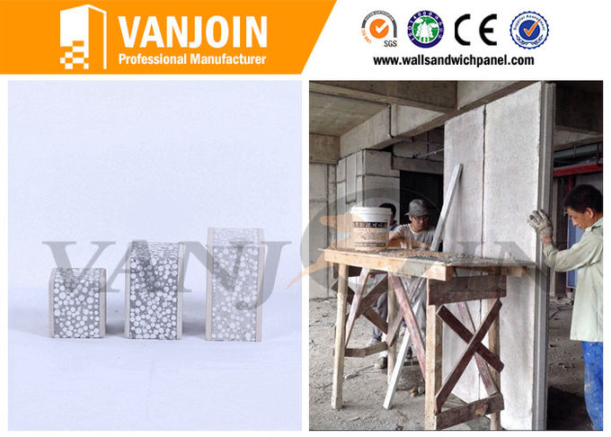 CE Approved Prefabricated Building Panels EPS Composite Interior Fireproof 240 Minites