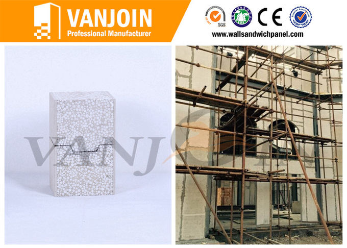 120mm Heat Insulated EPS Precast Concrete Wall Panels Anti Seismic Panels