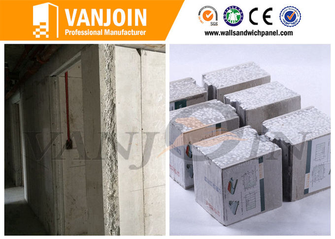 Lightweight Fireproof Exterior Wall Panel Building Materials For Prefab House