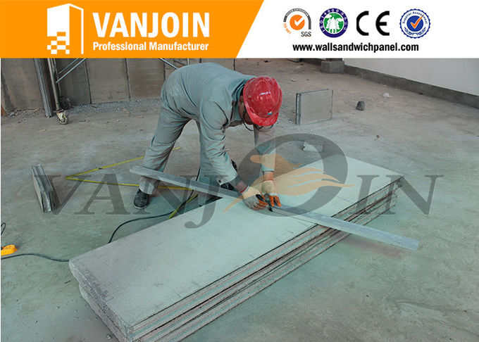 100MM Fireproof Precast Concrete Exterior Wall Panels / Polyurethane Foam Wall Panels