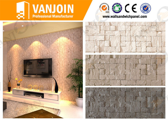 Green Breathable Flexible Wall Tile Light Weight Soft Tile For Exterior Wall