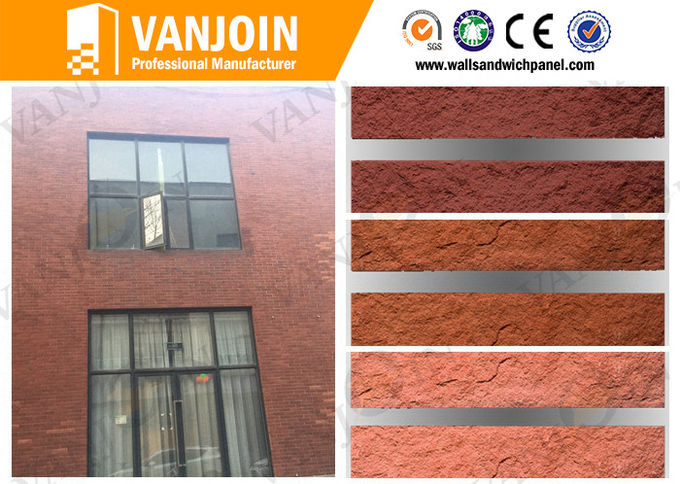 Non - Slip Heat Insulation Soft Clay Ceramic Floor Tile / Outdoor Wall Tiles