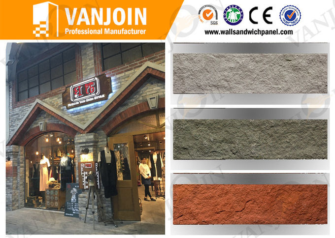 Non - Slip Heat Insulation Flexible Soft Outdoor Ceramic Wall Tiles , ISO14001