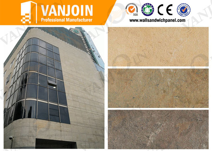 Non - Slip Heat Insulation Soft Clay Ceramic Floor Tile / Outdoor Wall Tiles