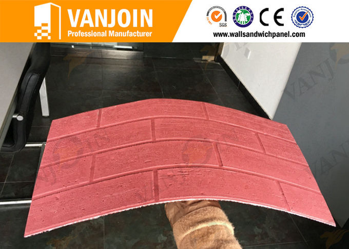 High Safety Shedding Proof Flexible Ceramic Tile , Exterior Ceramic Wall Tiles