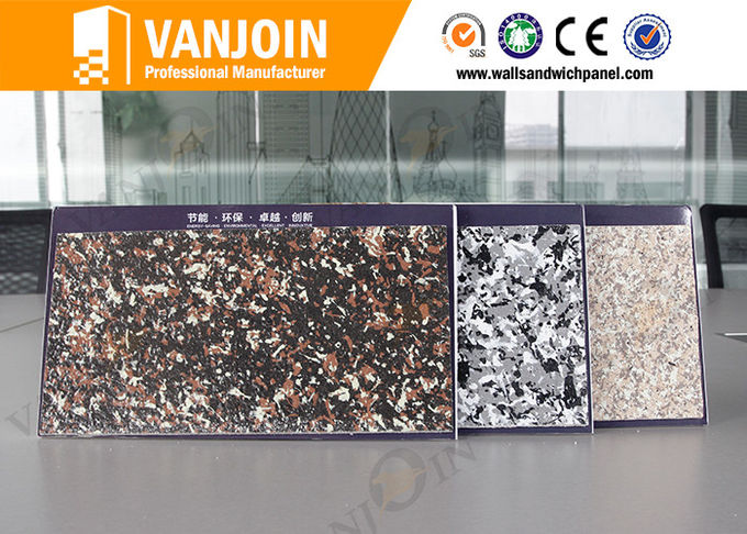 Custom Flexible Ceramic Tile Flame Retardant Decorative Panels For Walls