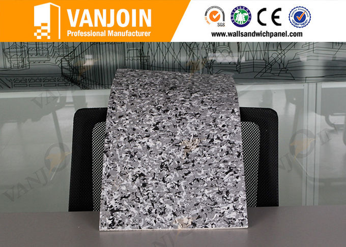 Custom Flexible Ceramic Tile Flame Retardant Decorative Panels For Walls