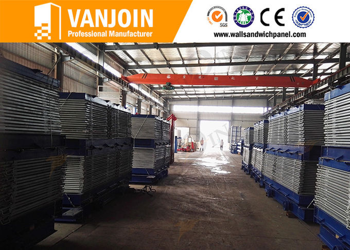 Environmental Fully Automatic Sandwich Panel Production Line For Construction