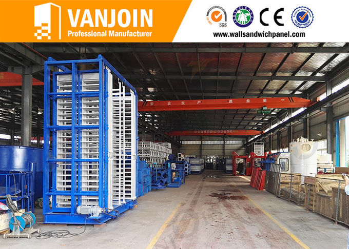 high output concrete eps sandwich panel machine line approved ISO9001