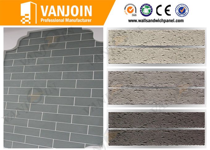 Interior / Exterior Wall Decoration Stone Tiles / MCM Modify Clay Material Tile