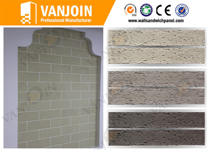 Retro Style Fireproof Flexible Wall Tiles , Soft Split Brick Tile