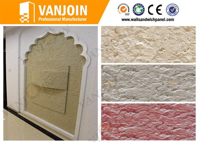 Interior / Exterior Wall Decoration Stone Tiles / MCM Modify Clay Material Tile