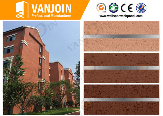 Interior / Exterior Wall Decoration Stone Tiles / MCM Modify Clay Material Tile