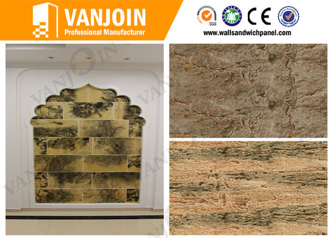 Natural Clay Material Roman Stone Split Face Block For Exterior Wall Cladding