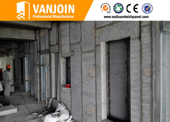 Insulated Precast Concrete EPS Sandwich Panels , Fireproof  Buildling Panels