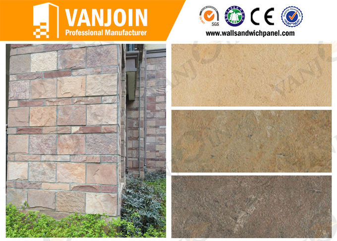 Artificial Stone Insulated Building Panels , Concrete Wall Panels Durability