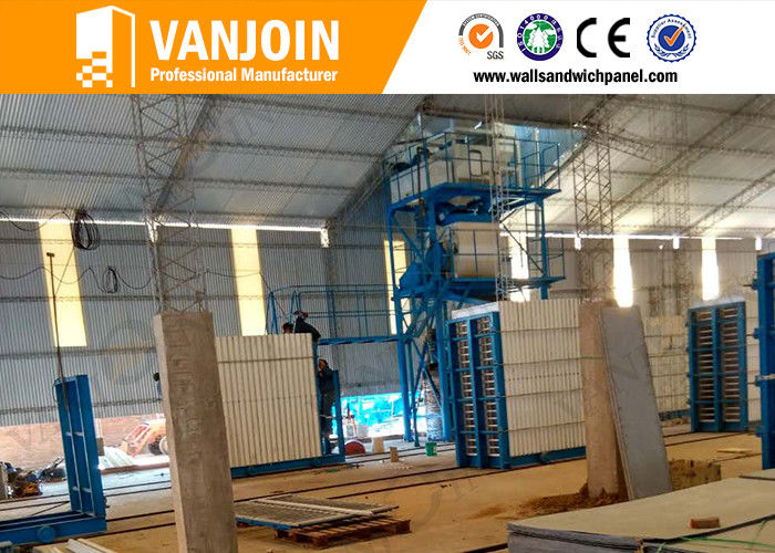 Lightweight Precast Concrete Wall Panels Construction Material Machinery - Lightweight Concrete Wall Panel Machine