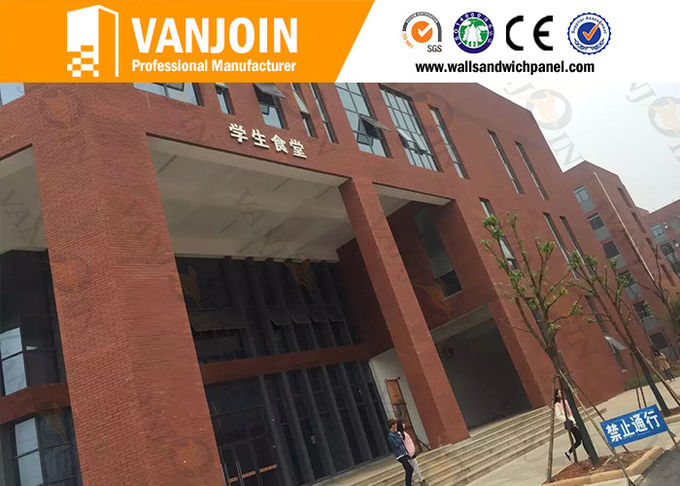 Heatproof fireproof flexible clay wall tile with natural green building material