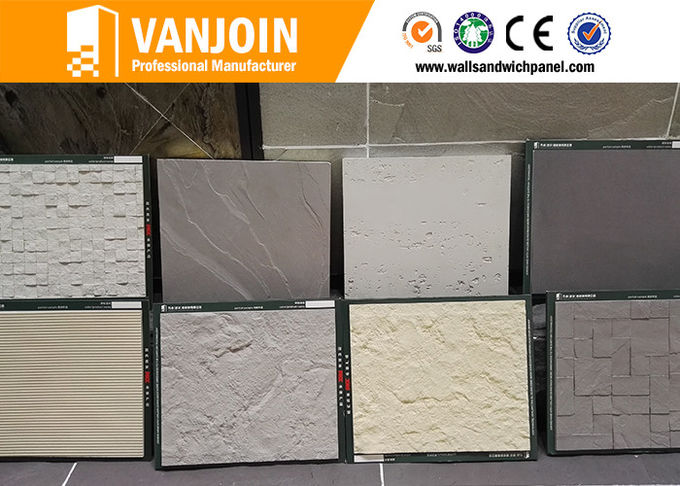 Interior / Exterior Flexible Ceramic Tile for High Prefab Apartment / Office Building