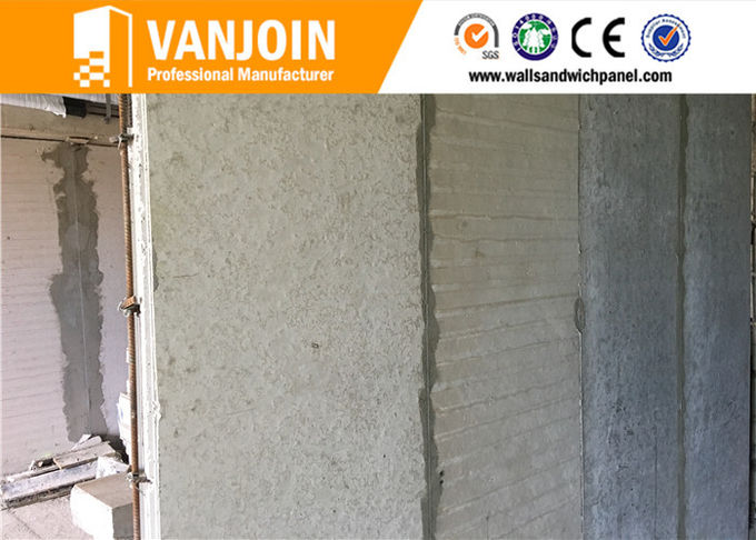 Steel Constructure Lightweight Composite Sandwich Wall Panels Between Apartments