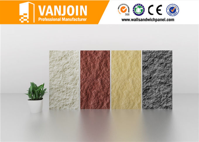 Outdoor And Indoor Flexible Clay Composites Brick Effect Wall Tiles 3D Effect Light Weight