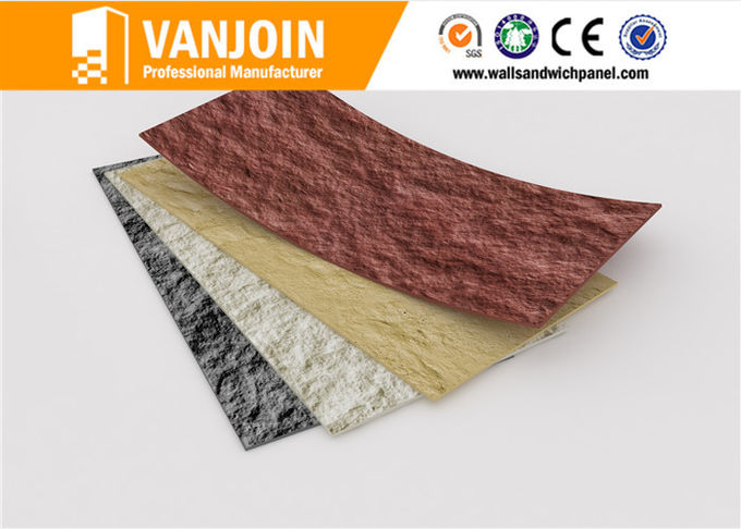 Outdoor And Indoor Flexible Clay Composites Brick Effect Wall Tiles 3D Effect Light Weight