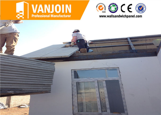 Lightweight Interlocking EPS Cement Sandwich Wall Panels For Prefab Houses