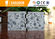 Exterior Lightweight Prefabricated Wall Panels 100MM Fire Resistant Wallboard supplier
