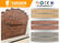 Retro Style Fireproof Flexible Wall Tiles , Soft Split Brick Tile supplier