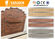 Soft flexible stone veneer , Roman lightweight wall tiles Interior / Exterior Decorative supplier